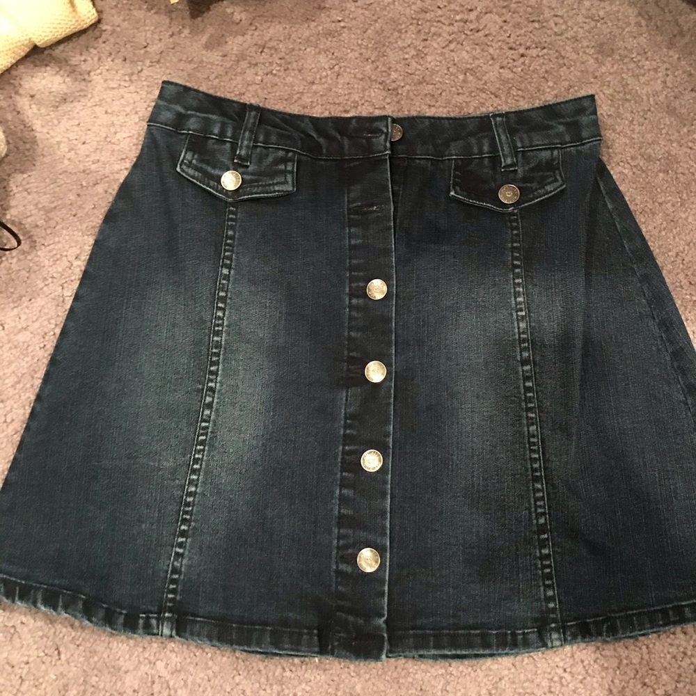Jean skirt